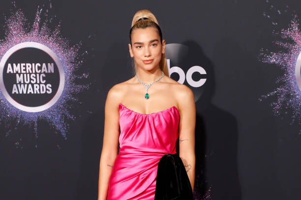 Dua Lipa attends the 2019 American Music Awards at Microsoft Theater on November 24, 2019 in Los Angeles, California.