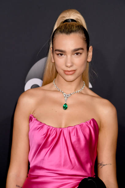 Dua Lipa attends the 2019 American Music Awards at Microsoft Theater on November 24, 2019 in Los Angeles, California.