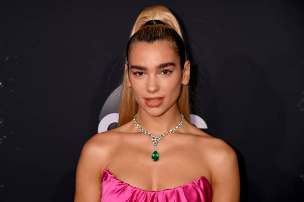 Dua Lipa attends the 2019 American Music Awards at Microsoft Theater on November 24, 2019 in Los Angeles, California.