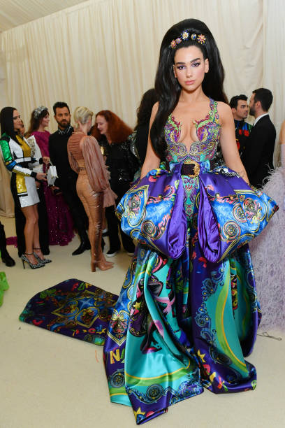 Dua Lipa attends The 2019 Met Gala Celebrating Camp: Notes on Fashion at Metropolitan Museum of Art on May 06, 2019 in New York City.