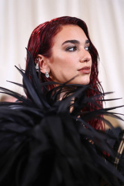 Dua Lipa Attends the 2024 Met Gala Celebrating Sle