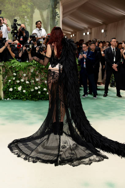 Dua Lipa Attends the 2024 Met Gala Celebrating Sle