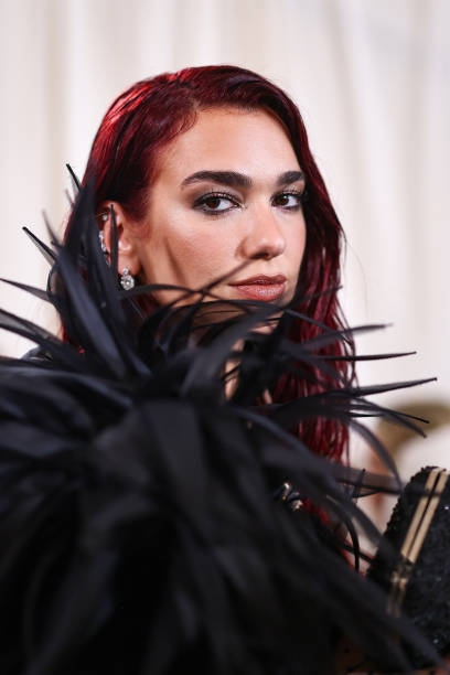 Dua Lipa Attends the 2024 Met Gala Celebrating Sle