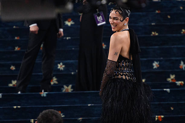 Dua Lipa Attends the 2025 Met Gala Celebrating Sup