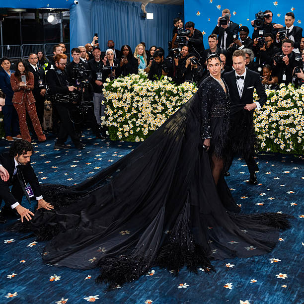Dua Lipa Attends the 2025 Met Gala Celebrating Sup