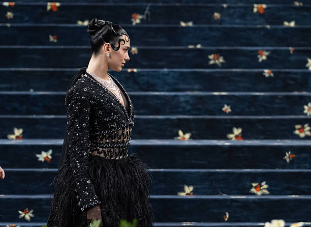 Dua Lipa Attends the 2025 Met Gala Celebrating Sup
