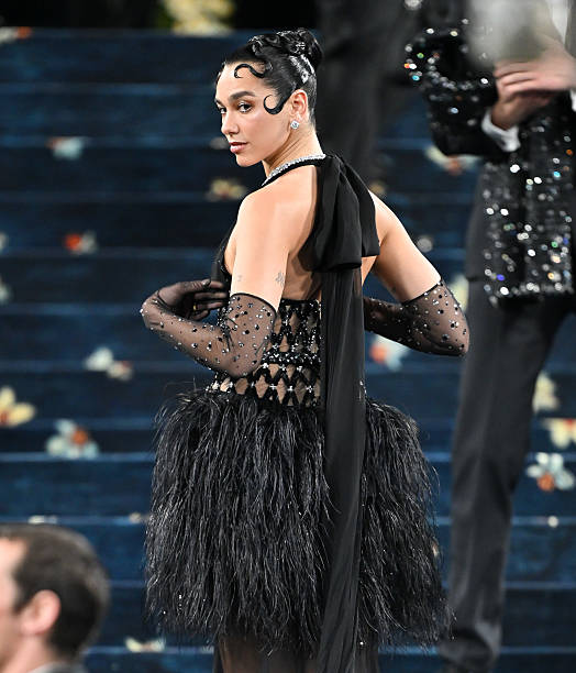 Dua Lipa Attends the 2025 Met Gala Celebrating Sup