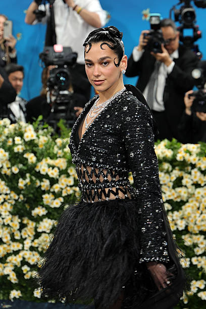Dua Lipa Attends the 2025 Met Gala Celebrating Sup