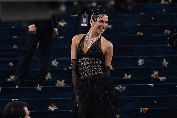 Dua Lipa Attends the 2025 Met Gala Celebrating Sup
