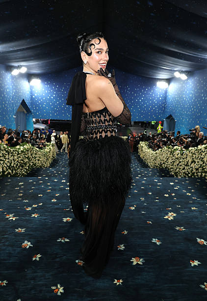 Dua Lipa Attends the 2025 Met Gala Celebrating Sup