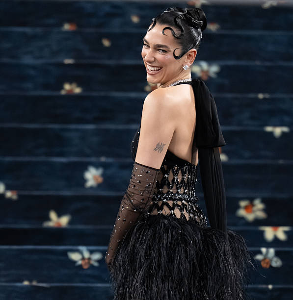 Dua Lipa Attends the 2025 Met Gala Celebrating Sup
