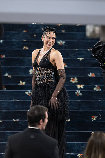 Dua Lipa Attends the 2025 Met Gala Celebrating Sup