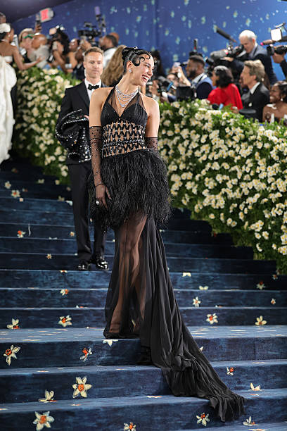 Dua Lipa Attends the 2025 Met Gala Celebrating Sup
