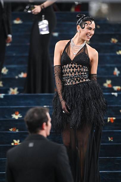Dua Lipa Attends the 2025 Met Gala Celebrating Sup