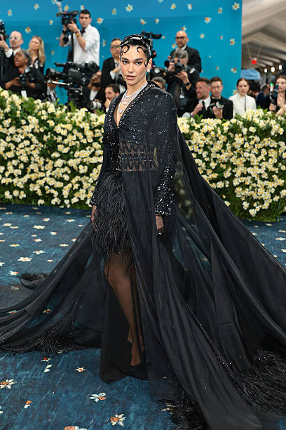 Dua Lipa Attends the 2025 Met Gala Celebrating Sup