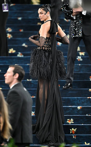Dua Lipa Attends the 2025 Met Gala Celebrating Sup