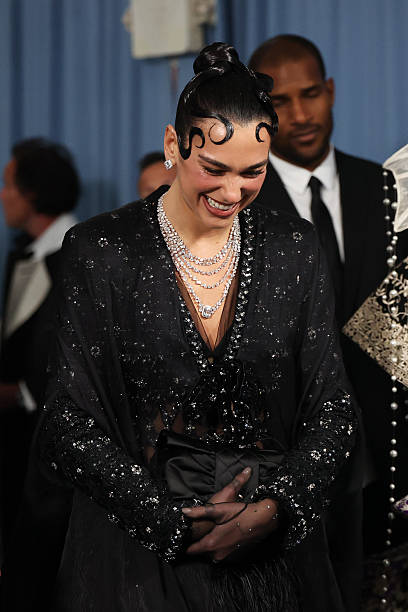 Dua Lipa Attends the 2025 Met Gala Celebrating Sup