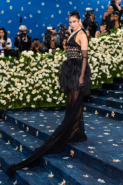 Dua Lipa Attends the 2025 Met Gala Celebrating Sup