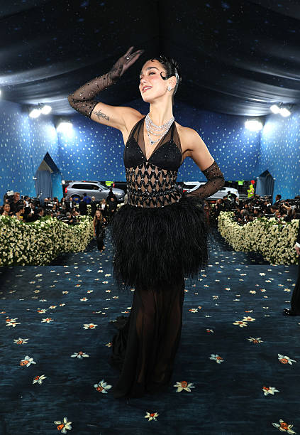 Dua Lipa Attends the 2025 Met Gala Celebrating Sup