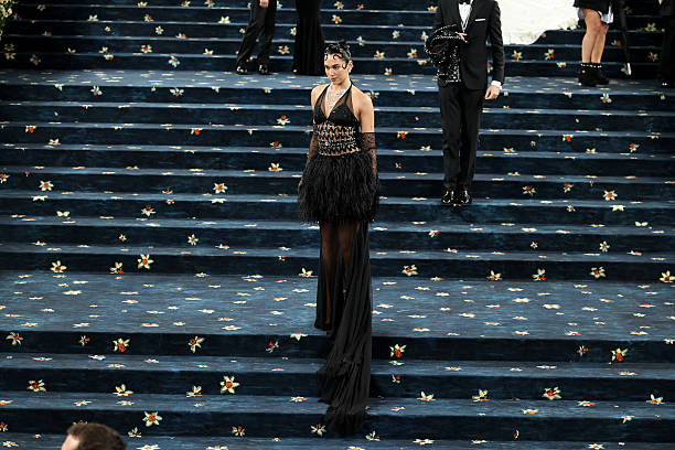 Dua Lipa Attends the 2025 Met Gala Celebrating Sup
