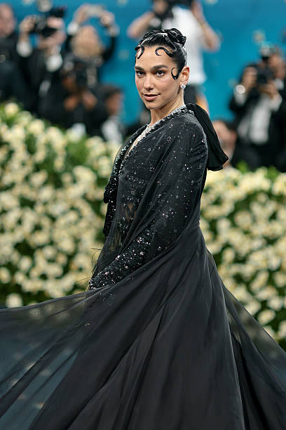 Dua Lipa Attends the 2025 Met Gala Celebrating Sup