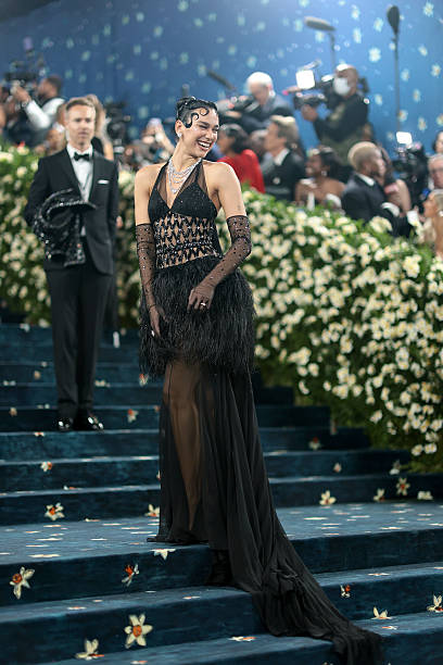 Dua Lipa Attends the 2025 Met Gala Celebrating Sup