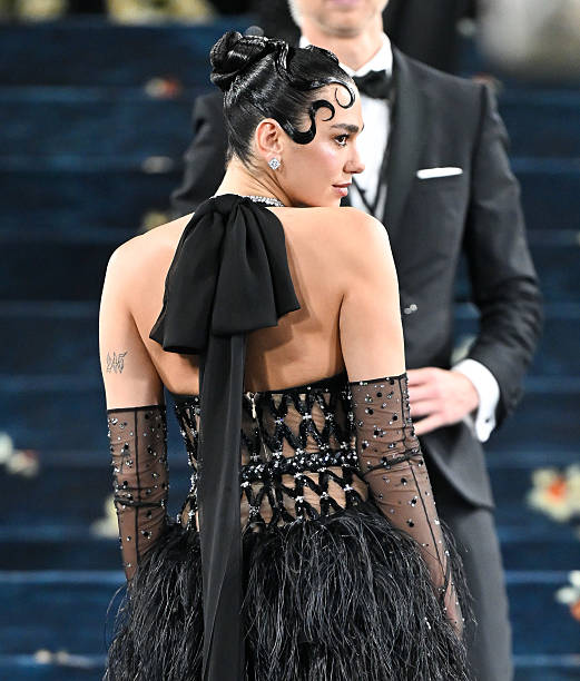 Dua Lipa Attends the 2025 Met Gala Celebrating Sup