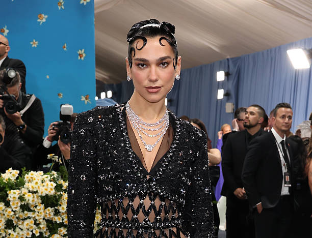 Dua Lipa Attends the 2025 Met Gala Celebrating Sup