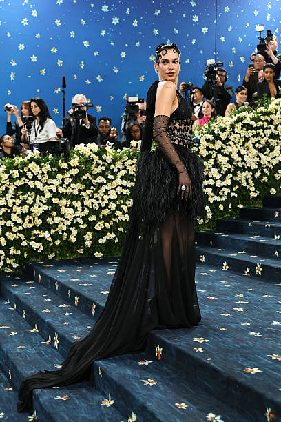 Dua Lipa Attends the 2025 Met Gala Celebrating Sup