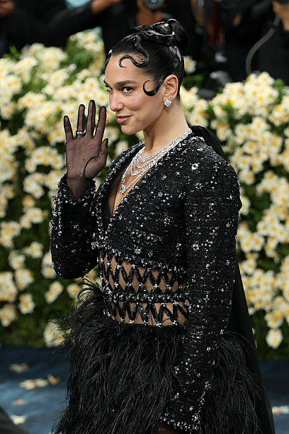 Dua Lipa Attends the 2025 Met Gala Celebrating Sup