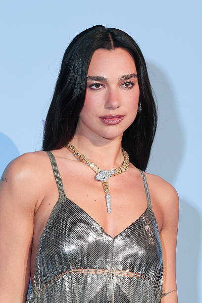 Dua Lipa attends the 2026 "Nespresso x Brut" Party at the 79th annual Cannes Film Festival at Nespresso Beach on May ...
