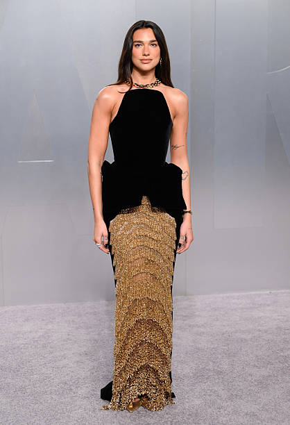 Dua Lipa attends the 2026 Vanity Fair Oscar Party hosted by Mark Guiducci at Los Angeles County Museum of Art on Marc...