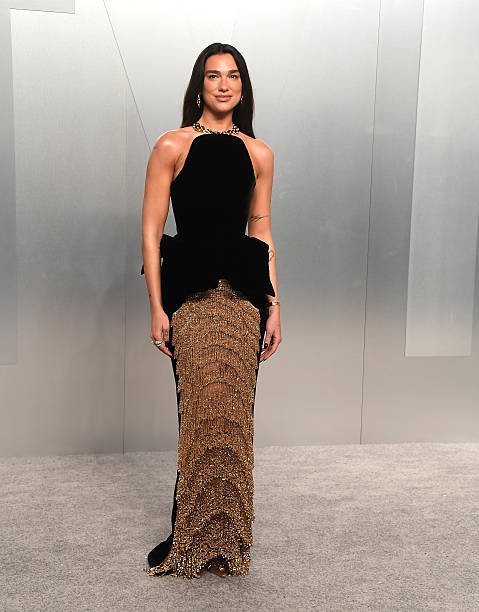 Dua Lipa attends the 2026 Vanity Fair Oscar Party hosted by Mark Guiducci at Los Angeles County Museum of Art on Marc...