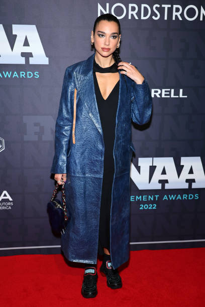 Dua Lipa attends the 36th Annual Footwear News Achievement Awards at Cipriani South Street on November 30, 2022 in New York City.