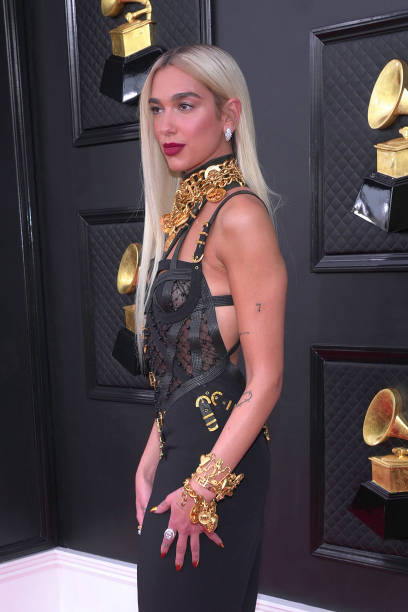 Dua Lipa Attends the Annual Grammy Awards