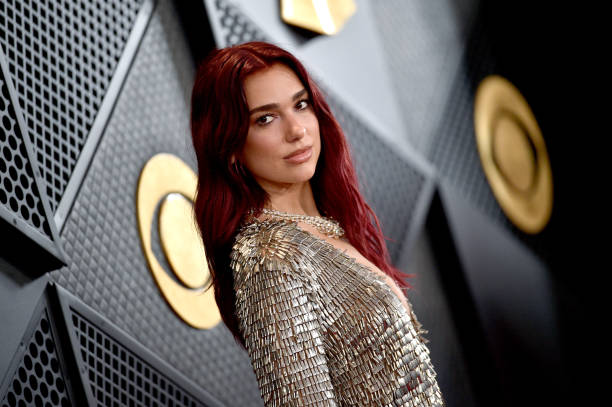 Dua Lipa Attends the Grammy Awards at Crypto