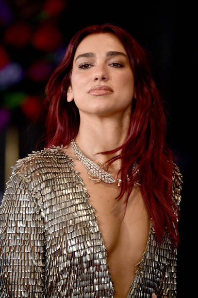 Dua Lipa Attends the Grammy Awards at Crypto