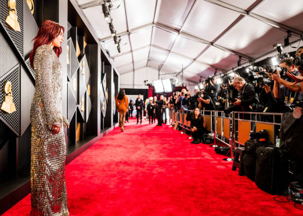Dua Lipa Attends the Grammy Awards