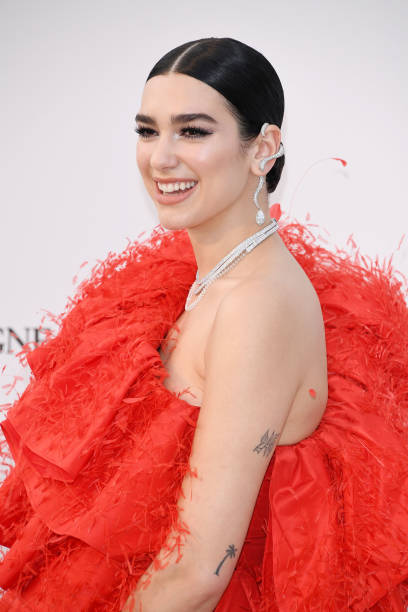 Dua Lipa Attends the Amfar Cannes Gala 2019 at Hot