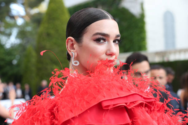 Dua Lipa Attends the Amfar Cannes Gala 2019 at Hot