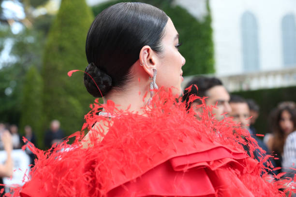 Dua Lipa Attends the Amfar Cannes Gala 2019 at Hot