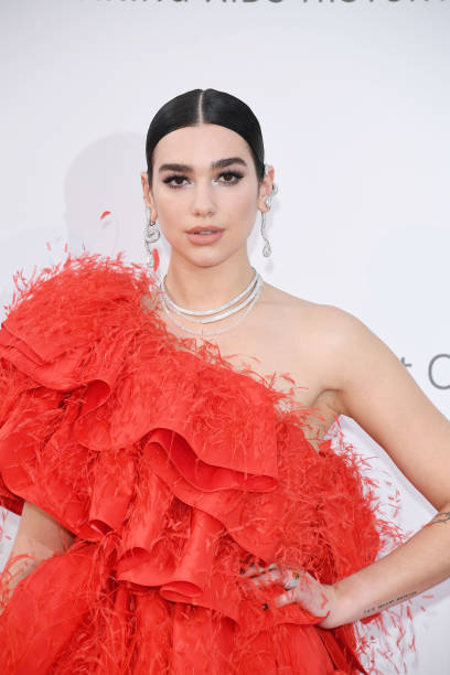 Dua Lipa attends the amfAR Cannes Gala 2019 at Hotel du Cap-Eden-Roc on May 23, 2019 in Cap d'Antibes, France.