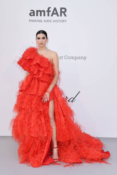 Dua Lipa attends the amfAR Cannes Gala 2019 at Hotel du Cap-Eden-Roc on May 23, 2019 in Cap d'Antibes, France.