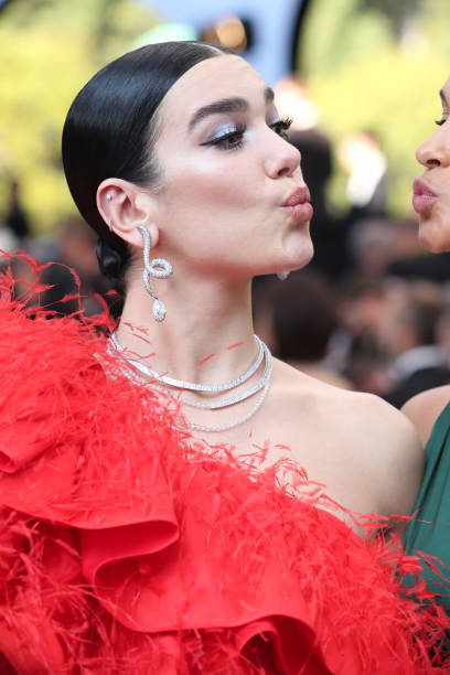 Dua Lipa Attends the Amfar Cannes Gala 2019 at Hot
