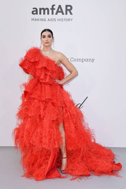 Dua Lipa Attends the Amfar Cannes Gala 2019 at Hot