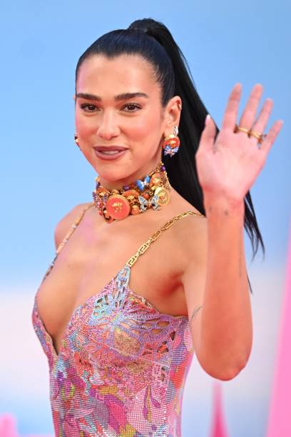 Dua Lipa Attends the Barbie European Premiere