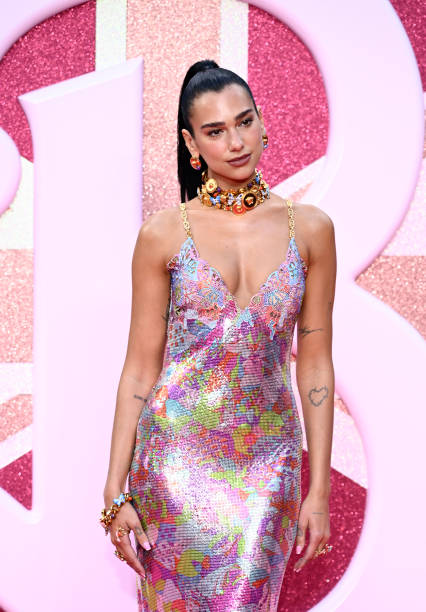 Dua Lipa Attends the Barbie European Premiere