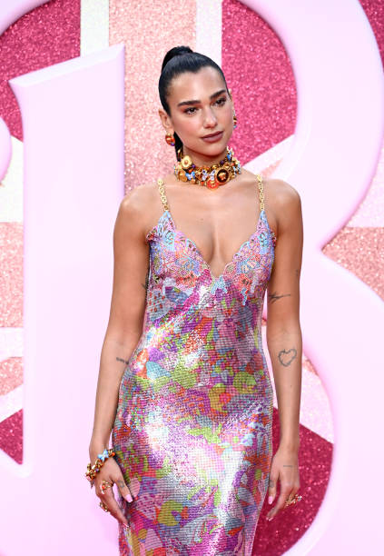 Dua Lipa Attends the Barbie European Premiere