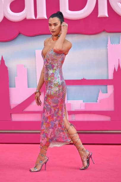 Dua Lipa Attends the Barbie European Premiere