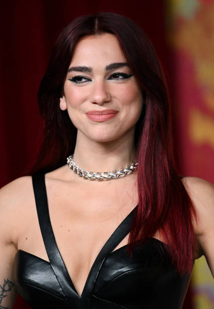 Dua Lipa attends the BRIT Awards 2024 at The O2 Arena on March 02, 2024 in London, England (425×612)